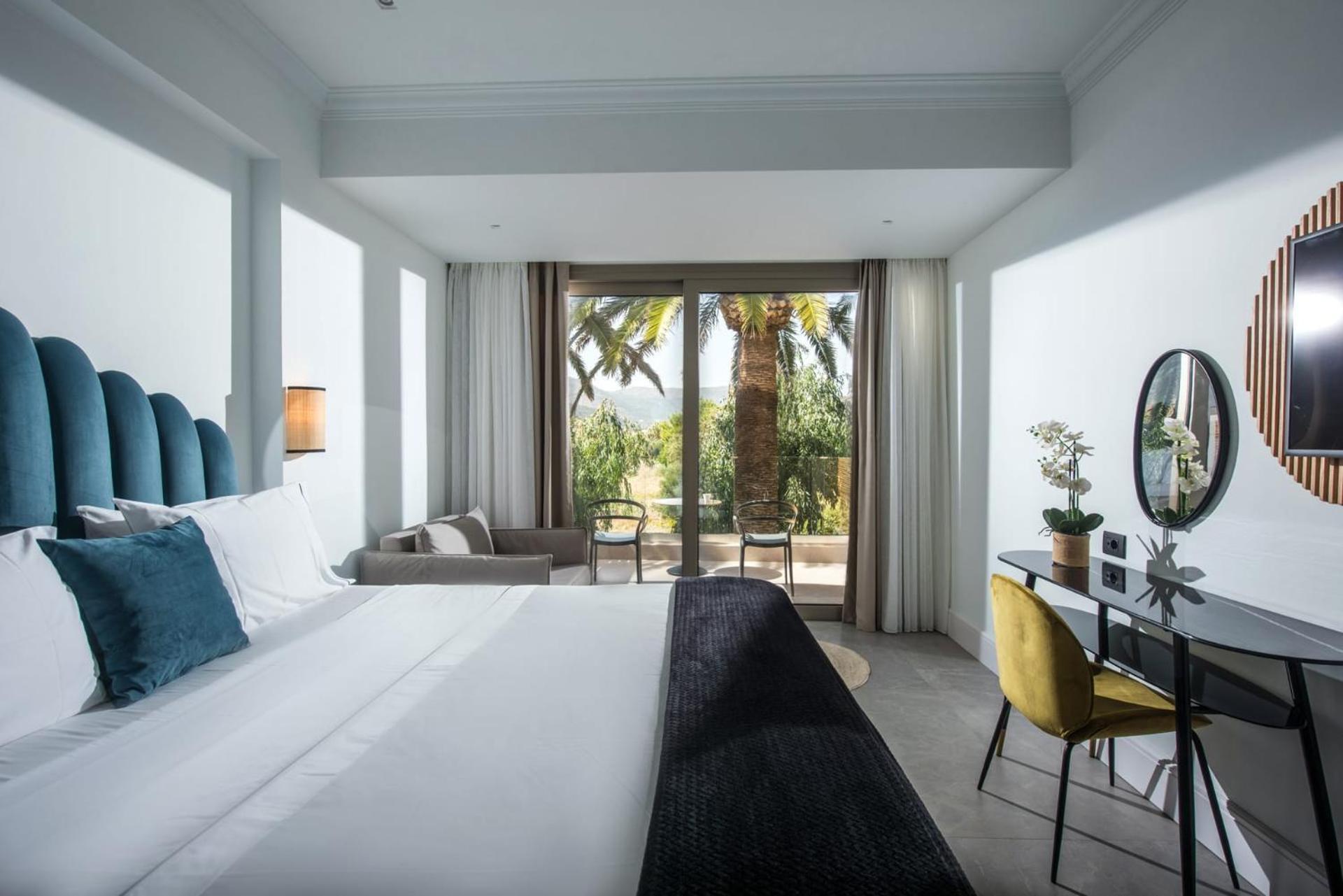 Drossia Palms Hotel And Nisos Beach Suites 玛利亚 外观 照片